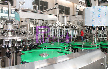 Kaca Botol Filler Mesin Otomatis Juice / Tea Bottling Filling Machine 6000 - 8000BPH