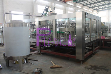 Botol Kaca Filling Machine PLC Kontrol Cuka Line Produksi 40 Kepala