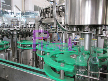 Beer Kecepatan Tinggi Filling Machine Kaca Botol Filler Peralatan, Tekanan Seimbang