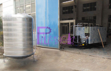 SUS304 Soft Drink Pengolahan Jalur Industri Aerasi Air Pembekuan Tank 0-5 ℃