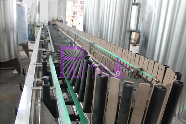 Stainless Steel 304 Botol Reverse Sterilizer Melembutkan Roller Conveyor Untuk Hot Mengisi Jalur