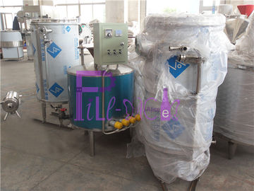 1 T / H Listrik Pemanasan UHT Sterilizer Untuk Minuman Line Produksi Coil Type