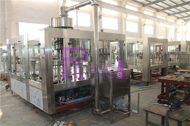 Listrik Juice / Air Filling Machine 330ml Commercial Bottling Peralatan 7.6kw