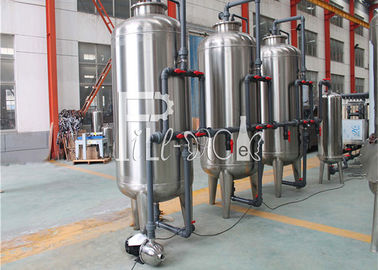 Sistem Pengolahan Air Stainless steel 10000LPH UF Otomatis Untuk Air Minum