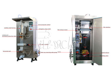 Sachet / kantong / kantong air cair mengisi / mesin pengisi / peralatan / sistem / jalur / pabrik