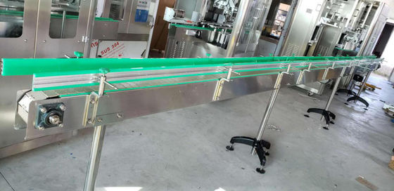 80m / mnt Botol Air Plastik Uv Sterilizer Conveyor gesekan rendah