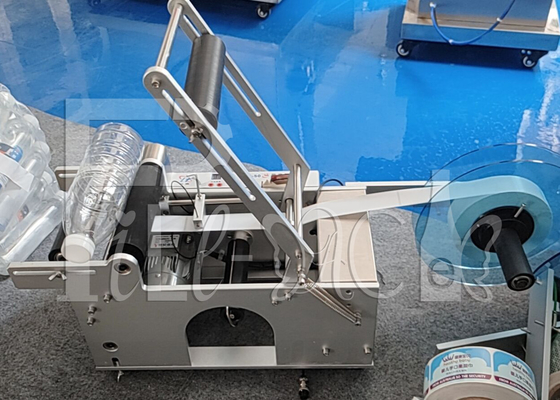 Mesin Pelabelan Self Adhesive Semiauto 50BPH Dengan Printer Kode