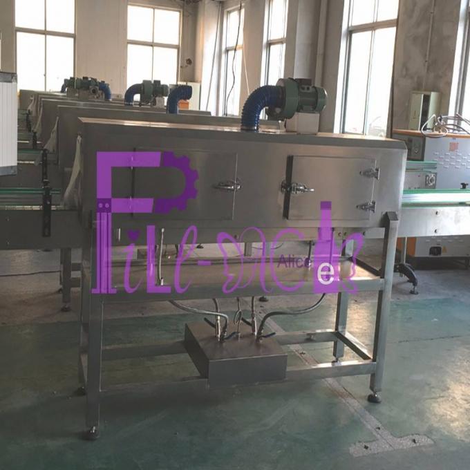 Mesin Pelabelan Botol Hewan Peliharaan 1L Aplikator Lengan Motor Panasonic 400BPM 12