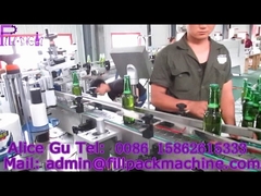 carbonated drink filling machine for glass bottle beer with warming pasteurize tunnel