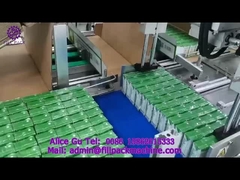 1878 P1 Hot Glue Bottle Case Packer Mesin pemasangan otomatis terus menerus