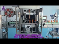 1939 M6 Disesuaikan Mesin Pelabelan Otomatis Stainless Steel Kontrol PLC