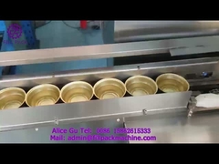 1961 O49 Disposable Bird's Nest Bowl Single Head Vacuum Nitrogen Filling Sealing Machine (Mesin penyegelan pengisi nitrogen vakum)