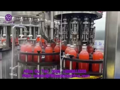 Mesin Pengisi dan Penyegel Jus J35 1992 untuk Botol Kaca dengan Tutup Aluminium