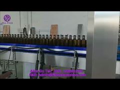 2020 J1 botol kaca tutup aluminium minyak zaitun tiga dalam satu mesin pengisian dan penyegelan