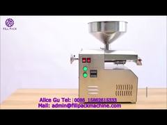 2019 Q12 mesin pres minyak listrik meja semi-otomatis