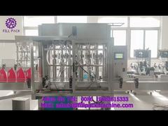 2159 M10 Deterjen Cair Piston Tipe Terpisah Linier Produk Pengisian, Pembatasan, dan Pelabelan 6 Stasiun