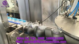 2126 J40 Plastik Otomatis Dapat Membuka Mesin Penyegel Empat Kepala dengan Mudah