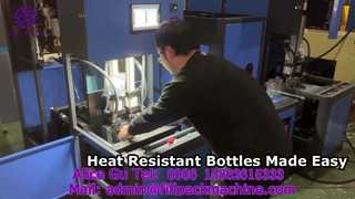 2030 K1 Ukraina Mesin Peniup Botol Semi-Otomatis Tahan Panas