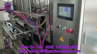 Mesin Pengisian 6 Kepala Pompa Piston Servo 2345 J18