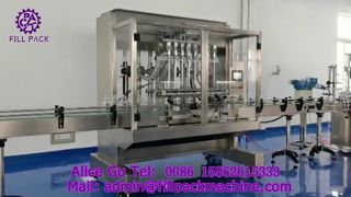 Mesin Pengisian 8 Kepala Pompa Piston Servo 2344 J18