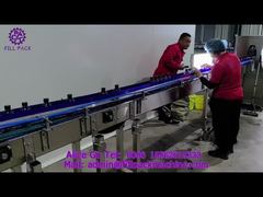 2166 M4 Botol Plastik Meja Putar Otomatis Mesin Pelabelan Dua Sisi Transparan Berperekat