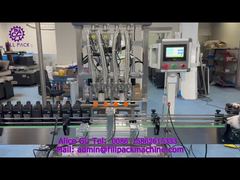 2157 J112 Mesin Pengisian Oli 4 Stasiun Piston Linier