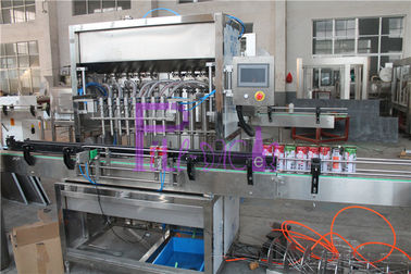 Otomatis Piston Jenis Liquid Filler Peralatan Ketchup / Mayones 6000 - 8000BPH