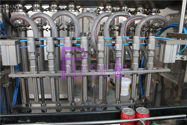 Otomatis Piston Jenis Liquid Filler Peralatan Ketchup / Mayones 6000 - 8000BPH