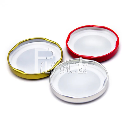 38mm 43mm Tutup Botol Gelas Jus Tutup 48mm 53mm 58mm Tutup Sekrup Logam Tinplate