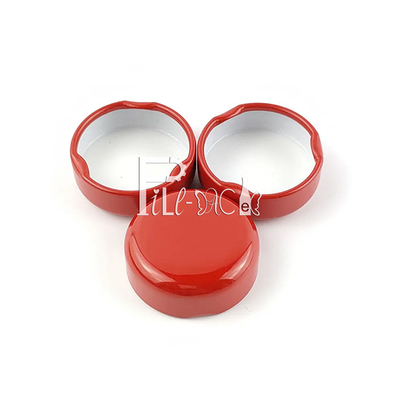 38mm 43mm Tutup Botol Gelas Jus Tutup 48mm 53mm 58mm Tutup Sekrup Logam Tinplate