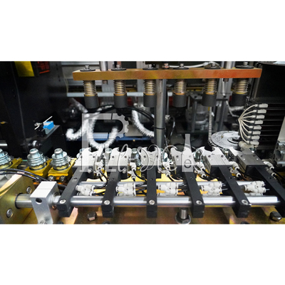 8000BPH 6 Rongga Mesin Peniup Botol Plastik PET Otomatis Untuk Pabrik Pembotolan Air Minum Dengan Perangkat Servo