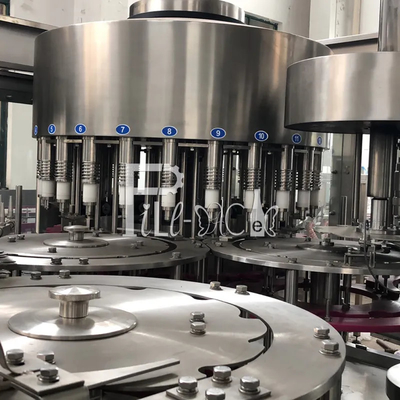 2L Monoblock Water Filling Capping Machine Botol PET Minuman Murni 0.5Mpa