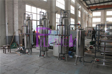 Listrik perak 3000L air memurnikan sistem Stainless Steel Reverse Osmosis