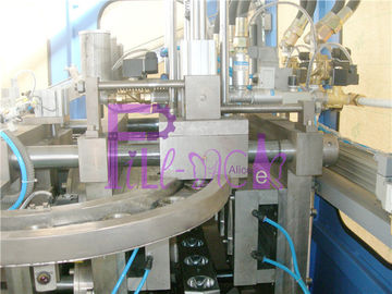 4 rongga Mineral Water Blow Molding Machine, Plastic Peregangan Molding Machine
