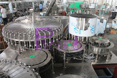 25000BPH Mesin Filling Botol Air Dengan Siemens PLC Dan Dua Potongan Konstruksi