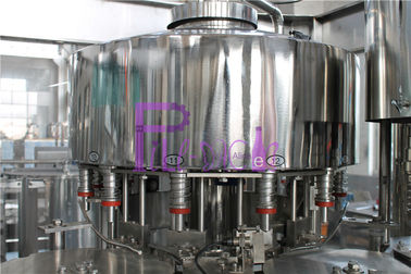 8000BPH Liquid Botol Filling Machine 3 in 1 Membilas Filling Capping Machine