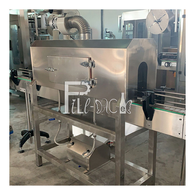 Mesin Pelabelan Lengan Penyusut Kepala Tunggal 150BPM Penuh Otomatis Untuk Botol PVC