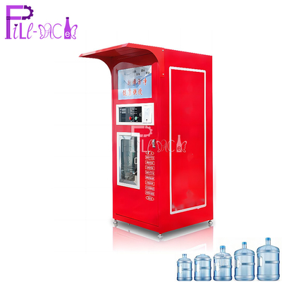 Mesin Penjual Botol Air Koin Dan Tagihan Purified 10L / Min 550W 0.5MPA