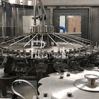 Mesin Pengisian Air Steril Keamanan Tinggi 0,5L Botol Plastik Monoblock Aseptik 0,5MPA