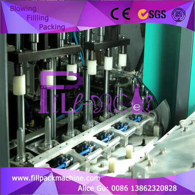 Mesin Blow Moulding Botol PET Otomatis Penuh / Peralatan 2 Rongga Untuk 3 - 5L