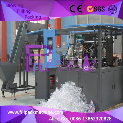 Mesin Blow Moulding Botol PET Otomatis Penuh / Peralatan 2 Rongga Untuk 3 - 5L