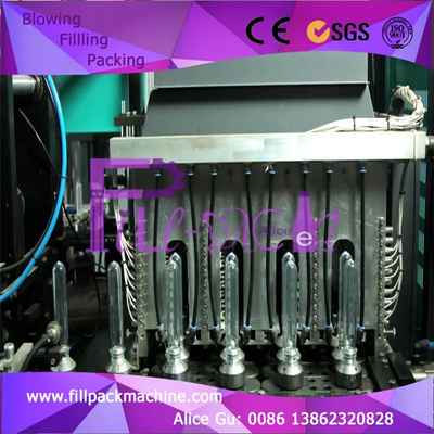 Mesin Blow Moulding Botol PET Otomatis Penuh / Peralatan 2 Rongga Untuk 3 - 5L