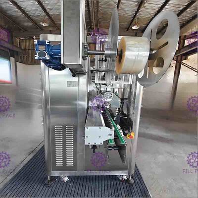 Mesin Pelabelan Lengan Penyusut Kepala Tunggal 150BPM Penuh Otomatis Untuk Botol PVC