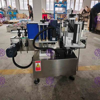 3000BPH Table Top Automated Adhesive Sticker Dengan Hot Foil Coding