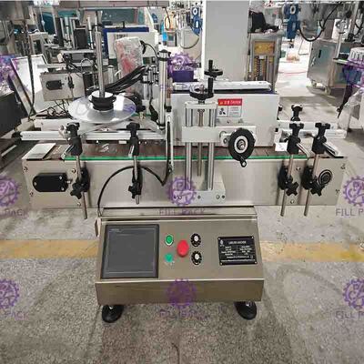 3000BPH Table Top Automated Adhesive Sticker Dengan Hot Foil Coding