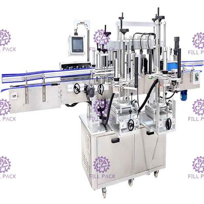 Double atau Three Side Adhesive Sticker Bottle Labeler Machine Equipment Line Plant