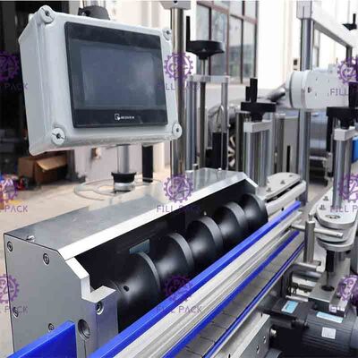 Double atau Three Side Adhesive Sticker Bottle Labeler Machine Equipment Line Plant