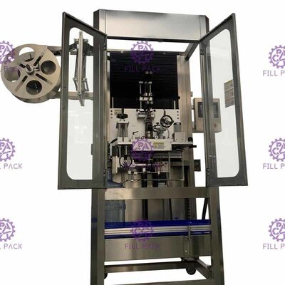 Single Head Neck Labeling Gallon Labeler Machine Otomatisasi Penuh 300BPM