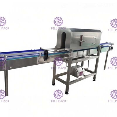 1.2m Steam shrink shrink peralatan / sistem / instalasi otomatisasi penuh