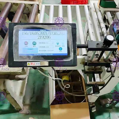 75m / Min Mesin Printer Inkjet Coder Resolusi Tinggi Untuk Logo